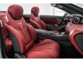  2017 Mercedes-Benz S designo Bengal Red/Black Interior #4