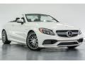 Front 3/4 View of 2017 Mercedes-Benz C 63 AMG Cabriolet #1