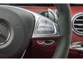 Controls of 2017 Mercedes-Benz S 63 AMG 4Matic Cabriolet #23