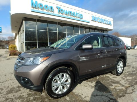 Urban Titanium Metallic Honda CR-V EX-L AWD.  Click to enlarge.