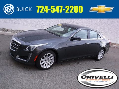 Phantom Gray Metallic Cadillac CTS Luxury Sedan AWD.  Click to enlarge.