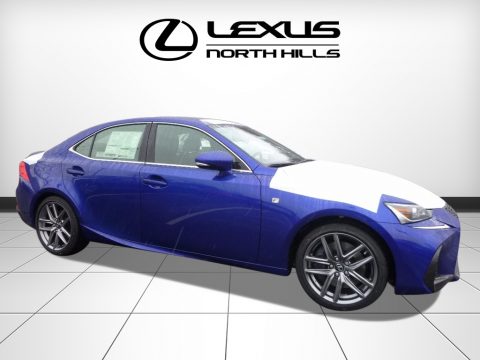 Ultrasonic Blue Mica 2.0 Lexus IS 300 AWD F Sport.  Click to enlarge.