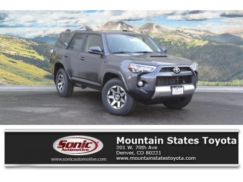 Magnetic Gray Metallic Toyota 4Runner TRD Off-Road Premium 4x4.  Click to enlarge.