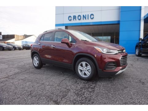 Crimson Metallic Chevrolet Trax LT.  Click to enlarge.