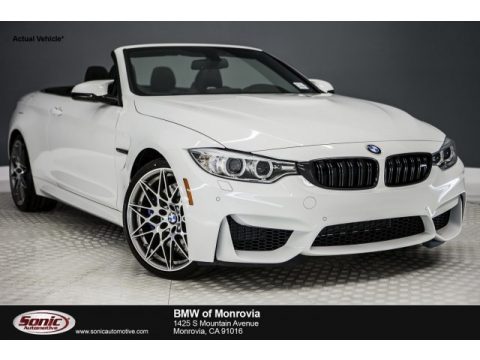 Alpine White BMW M4 Convertible. Click to enlarge. Alpine White BMW M4 Convertible. Click to enlarge.