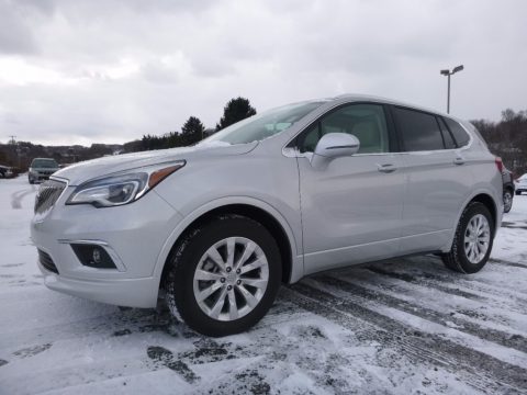 Galaxy Silver Metallic Buick Envision Essence.  Click to enlarge.