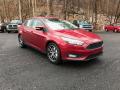 Front 3/4 View of 2017 Ford Focus SEL Hatch #3