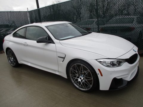 Alpine White BMW M4 Coupe.  Click to enlarge.