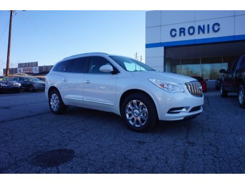 White Frost Tricoat Buick Enclave Premium.  Click to enlarge.