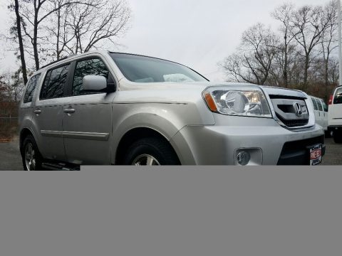 Billet Silver Metallic Honda Pilot EX-L 4WD.  Click to enlarge.