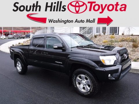 Black Toyota Tacoma V6 TRD Sport Double Cab 4x4. Click to enlarge. Black Toyota Tacoma V6 TRD Sport Double Cab 4x4. Click to enlarge.