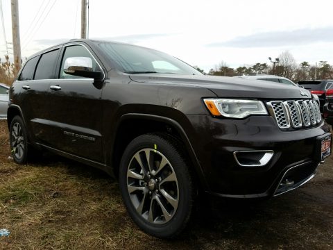 Luxury Brown Pearl Jeep Grand Cherokee Overland 4x4.  Click to enlarge.