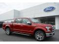 Front 3/4 View of 2017 Ford F150 Lariat SuperCrew 4X4 #1