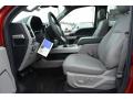  2017 Ford F150 Earth Gray Interior #7