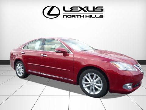 Matador Red Mica Lexus ES 350.  Click to enlarge.