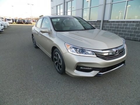 Champagne Frost Pearl Honda Accord EX-L Sedan.  Click to enlarge.