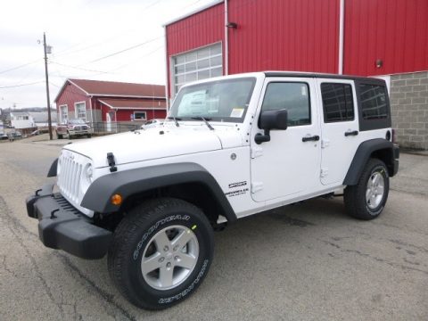 Bright White Jeep Wrangler Unlimited Sport 4x4. Click to enlarge. Bright White Jeep Wrangler Unlimited Sport 4x4. Click to enlarge.