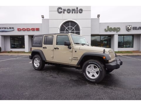 Gobi Jeep Wrangler Unlimited Sport 4x4.  Click to enlarge.