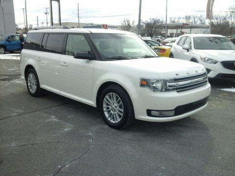 Oxford White Ford Flex SEL AWD.  Click to enlarge.
