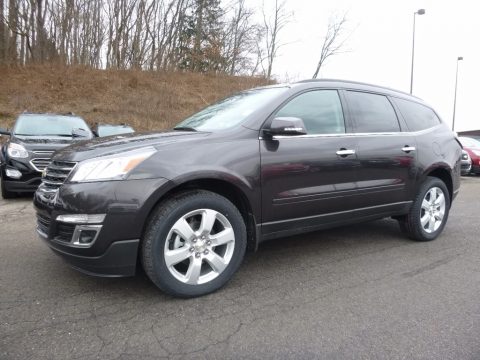 Tungsten Metallic Chevrolet Traverse LT AWD.  Click to enlarge.