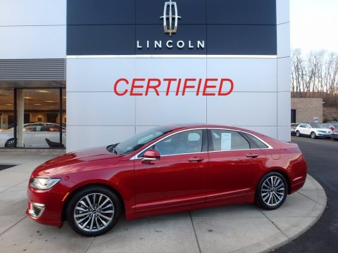Ruby Red Lincoln MKZ Select AWD.  Click to enlarge.