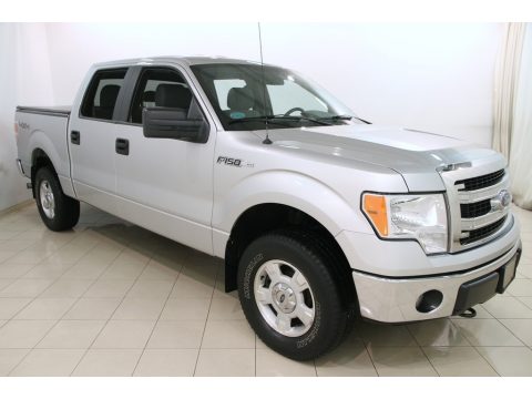 Ingot Silver Ford F150 XLT SuperCrew 4x4.  Click to enlarge.