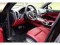  2016 Porsche Cayenne Black/Garnet Red Interior #10