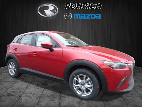 Soul Red Metallic Mazda CX-3 Sport AWD.  Click to enlarge.