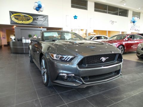Magnetic Ford Mustang GT Premium Convertible.  Click to enlarge.
