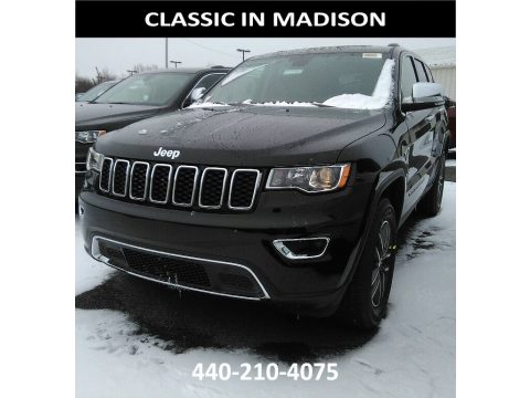 Diamond Black Crystal Pearl Jeep Grand Cherokee Limited 4x4.  Click to enlarge.