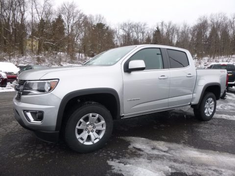 Silver Ice Metallic Chevrolet Colorado LT Crew Cab 4x4. Click to enlarge. Silver Ice Metallic Chevrolet Colorado LT Crew Cab 4x4. Click to enlarge.