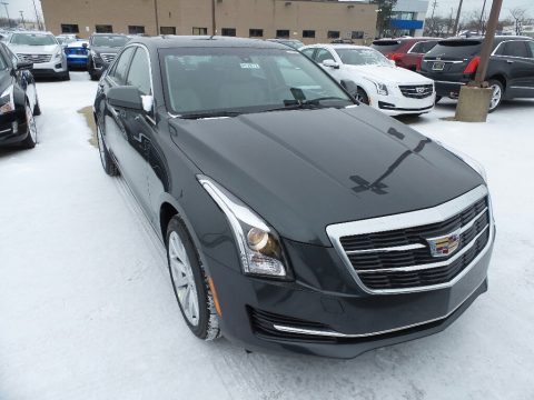 Phantom Gray Metallic Cadillac ATS AWD.  Click to enlarge.