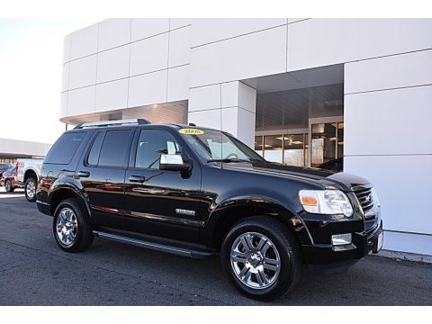 Black Ford Explorer Limited.  Click to enlarge.