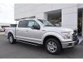 Front 3/4 View of 2017 Ford F150 XLT SuperCrew #1