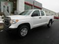 Front 3/4 View of 2017 Toyota Tundra SR Double Cab 4x4 #5