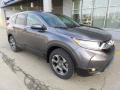 Front 3/4 View of 2017 Honda CR-V EX AWD #1