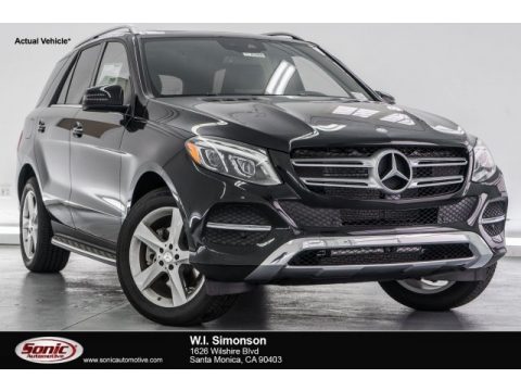 Black Mercedes-Benz GLE 350.  Click to enlarge.