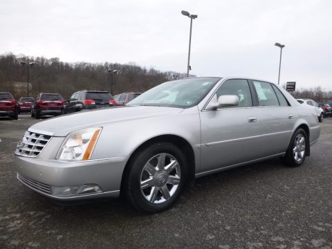 Light Platinum Cadillac DTS Luxury.  Click to enlarge.