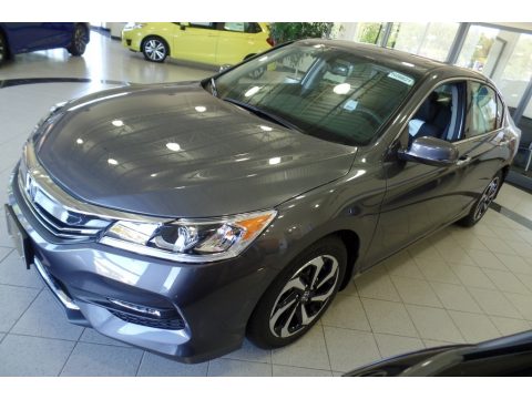 Modern Steel Metallic Honda Accord EX-L V6 Sedan.  Click to enlarge.