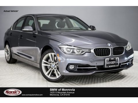 Mineral Grey Metallic BMW 3 Series 340i Sedan.  Click to enlarge.