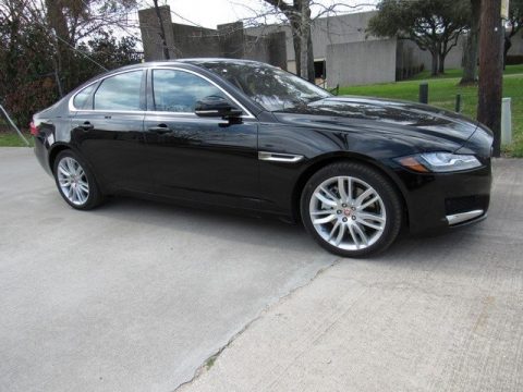 Ultimate Black Jaguar XF 35t Prestige.  Click to enlarge.