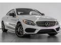 Front 3/4 View of 2017 Mercedes-Benz C 43 AMG 4Matic Coupe #12