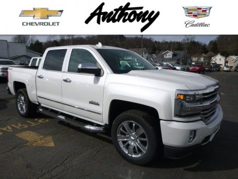 Iridescent Pearl Tricoat Chevrolet Silverado 1500 High Country Crew Cab 4x4.  Click to enlarge.