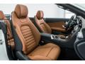  2017 Mercedes-Benz C Saddle Brown/Black Interior #2