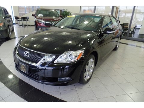 Black Sapphire Pearl Lexus GS 350 AWD.  Click to enlarge.