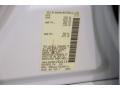 Nissan Color Code QAB Pearl White #19