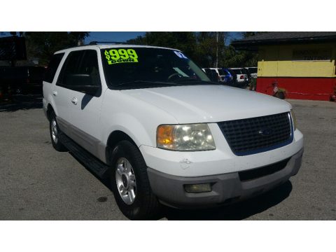 Oxford White Ford Expedition XLT.  Click to enlarge.