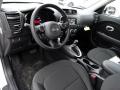  2017 Kia Soul Black Interior #13