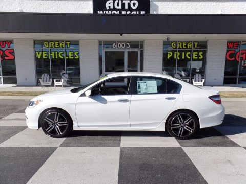 White Orchid Pearl Honda Accord Sport Sedan. Click to enlarge. White Orchid Pearl Honda Accord Sport Sedan. Click to enlarge.