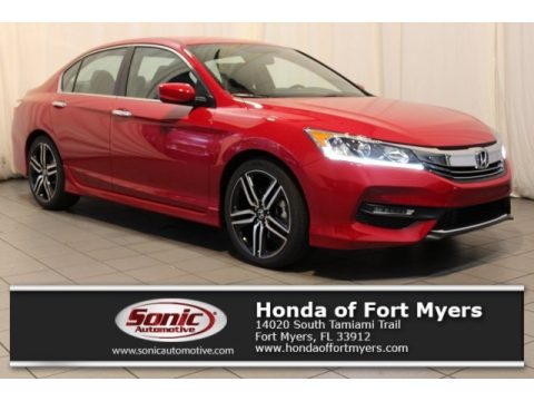 San Marino Red Honda Accord Sport Sedan. Click to enlarge. San Marino Red Honda Accord Sport Sedan. Click to enlarge.